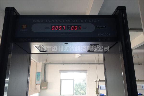 藍牙耳機廠采用維和時代6區(qū)位安檢門解決防盜問題[圖]