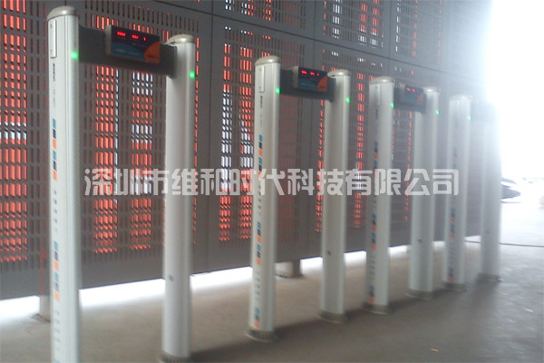 太原市珠寶展覽會(huì)日4臺(tái)SD-100B便攜式圓柱形安檢門[圖文]