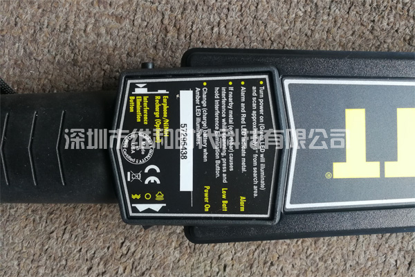 Garret蓋瑞特SupertScanner超級(jí)手持金屬探測(cè)器頭部資料圖